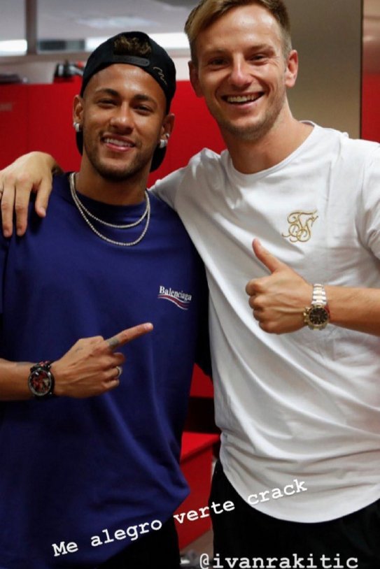 Neymar Rakitic @neymarjr