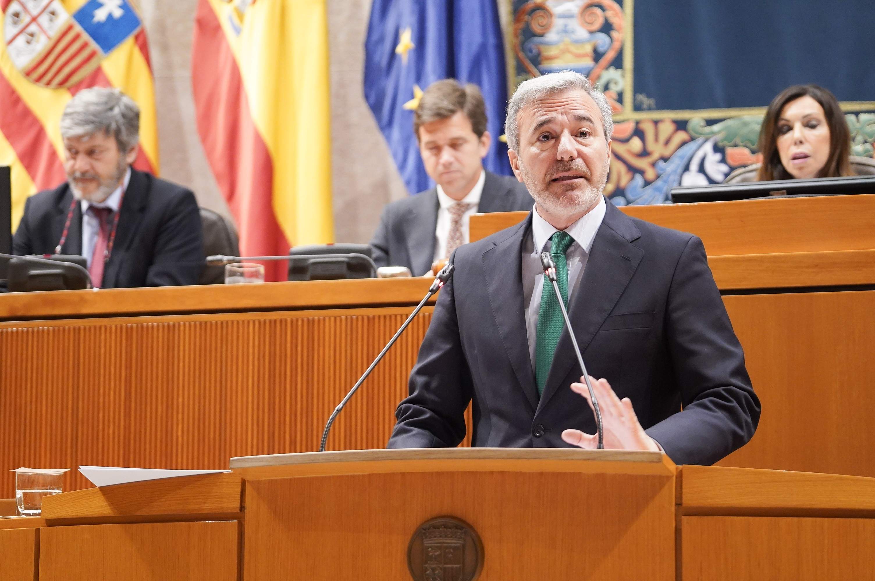 El presidente de Aragón pide a Illa que los murales de Sijena "vengan de manera inmediata"