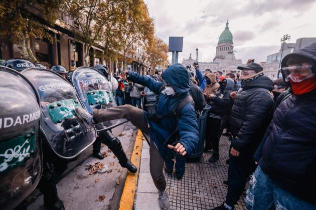 protestes argentina / Foto: Juan Ignacio Roncoroni / Efe protestes argentina / Foto: Juan Ignacio Roncoroni / Efe
