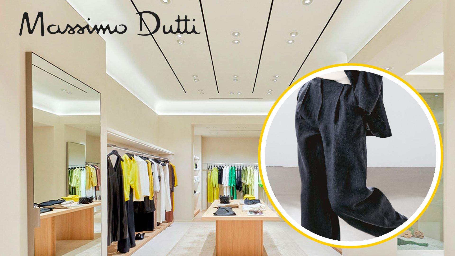 El pantalón de lino de Massimo Dutti que enamora por su caída, su raya diplomática y su versatilidad