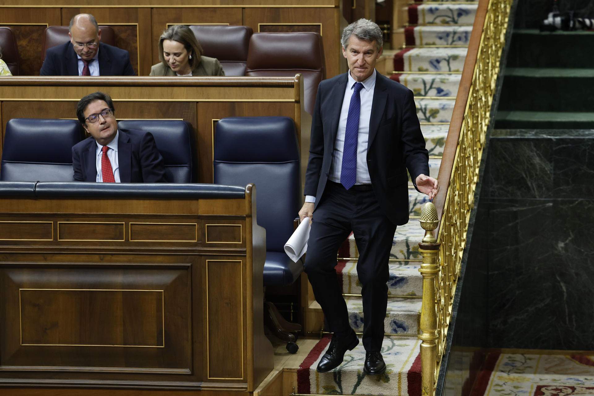 La impaciència aboca Feijóo de nou al carreró sense sortida de la moció de censura