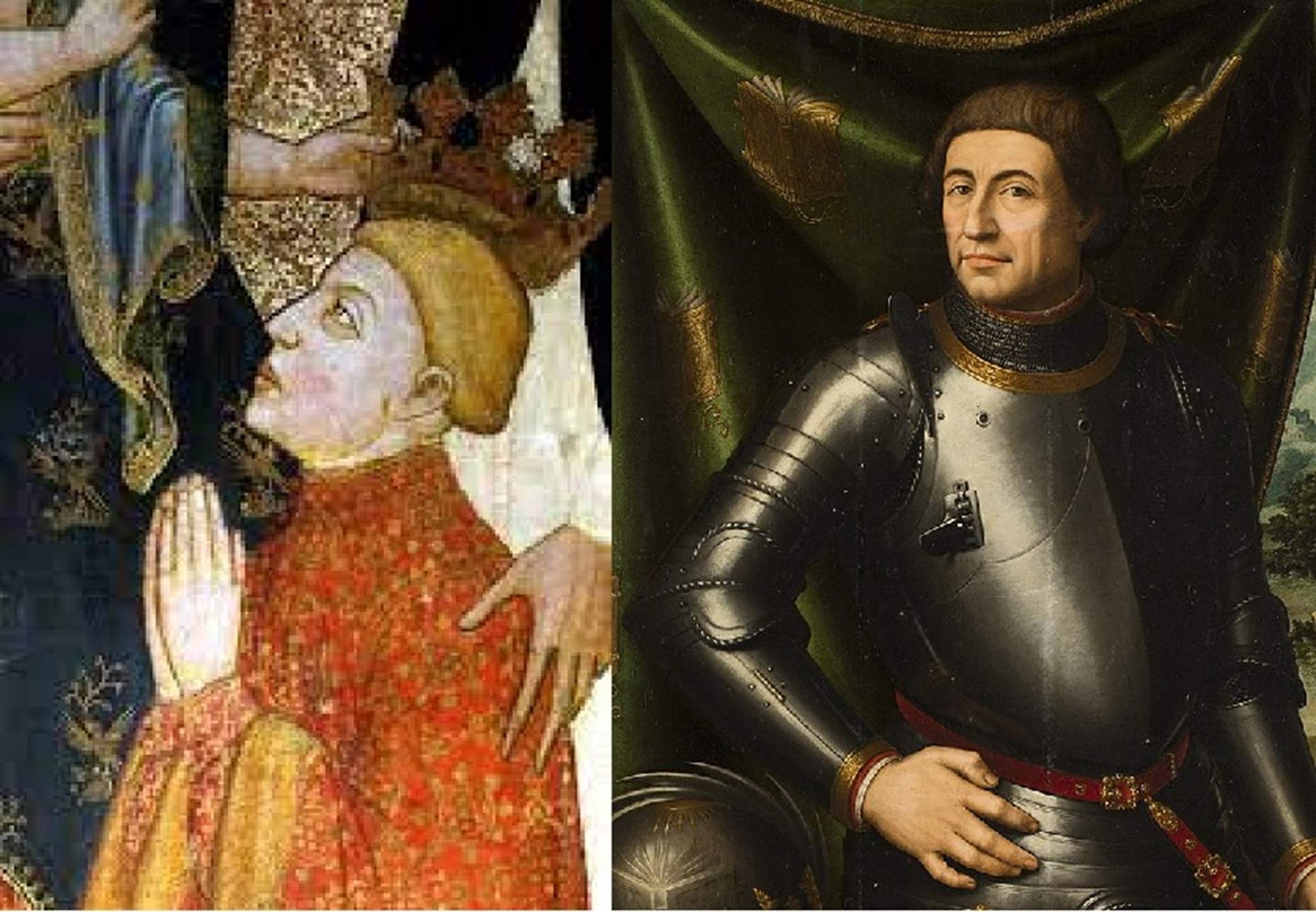 Ferran I i Alfons el Magnànim, els dos primers Trastàmares. Font Wikimedia Commons Ferran I i Alfons el Magnànim, els dos primers Trastàmares. Font Wikimedia Commons