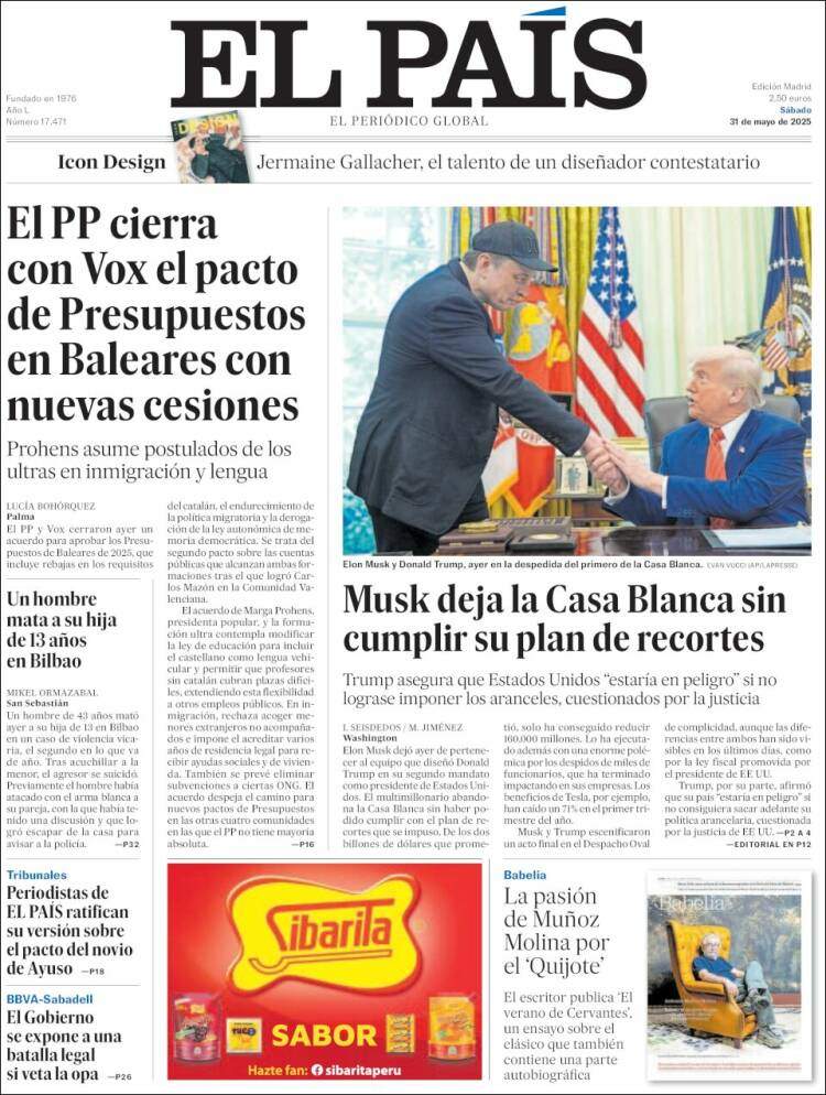 'El País' 31 'El País' 31
