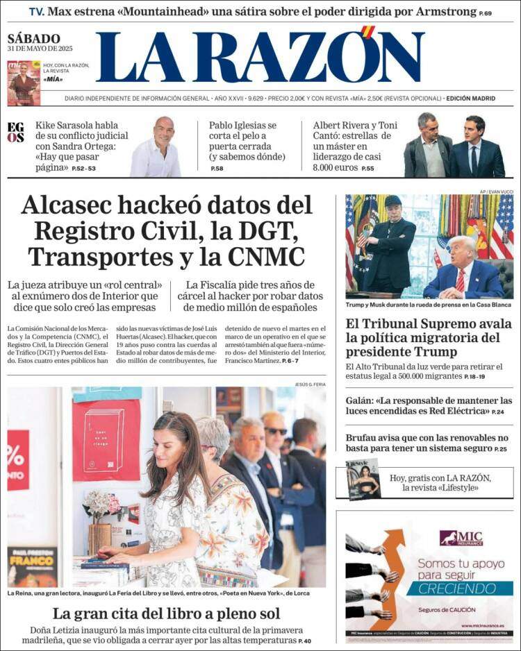 'La Razón' 31jpg 'La Razón' 31jpg