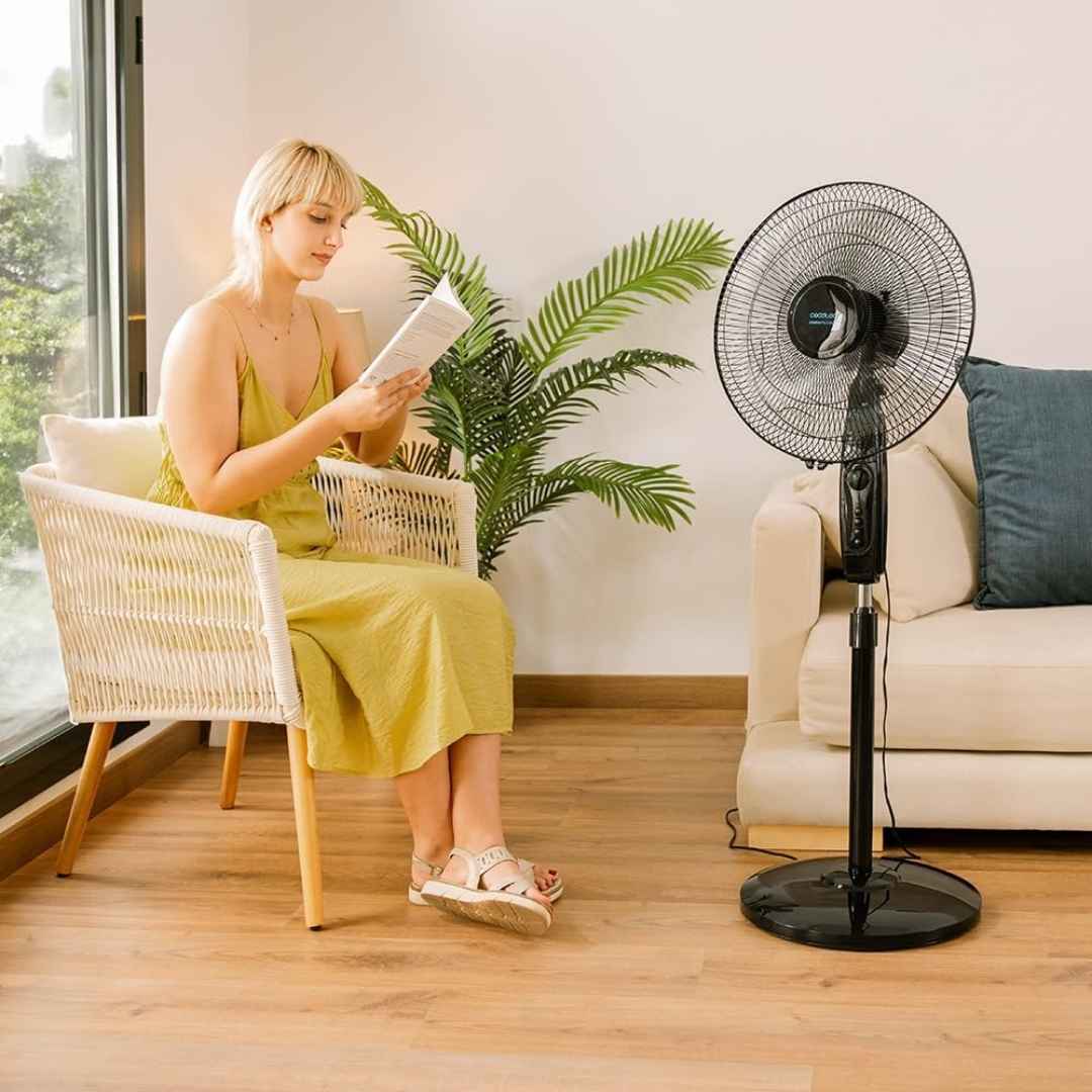 Oblida’t de la calor: aquest ventilador Cecotec és silenciós, regulable i amb temporitzador