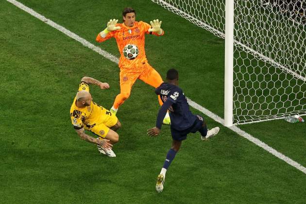 Ousmane Dembélé PSG Inter / Foto: EFE Ousmane Dembélé PSG Inter / Foto: EFE