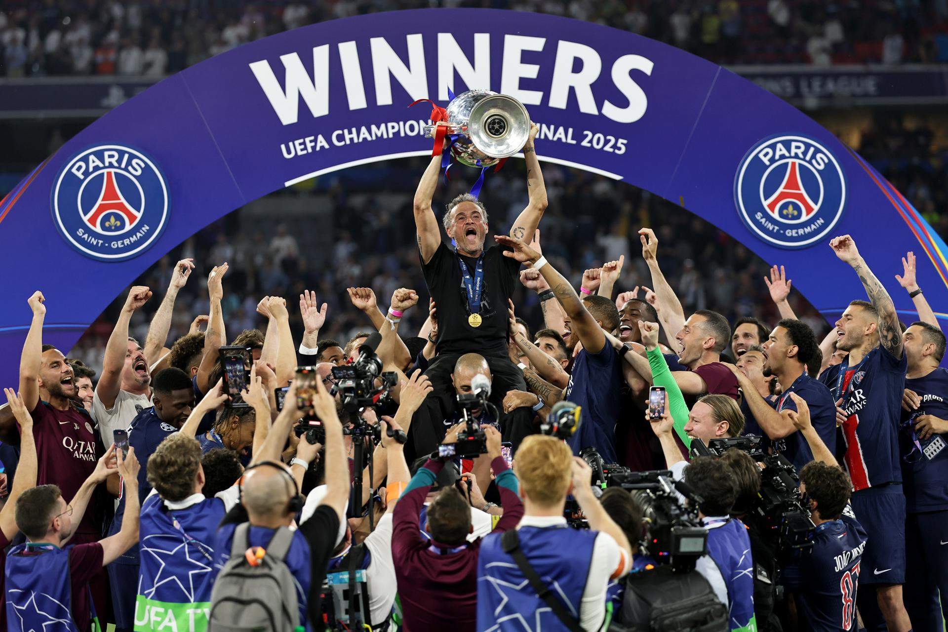 El PSG destrossa l'Inter de Milà i es corona per primera vegada a la Champions League (5-0)