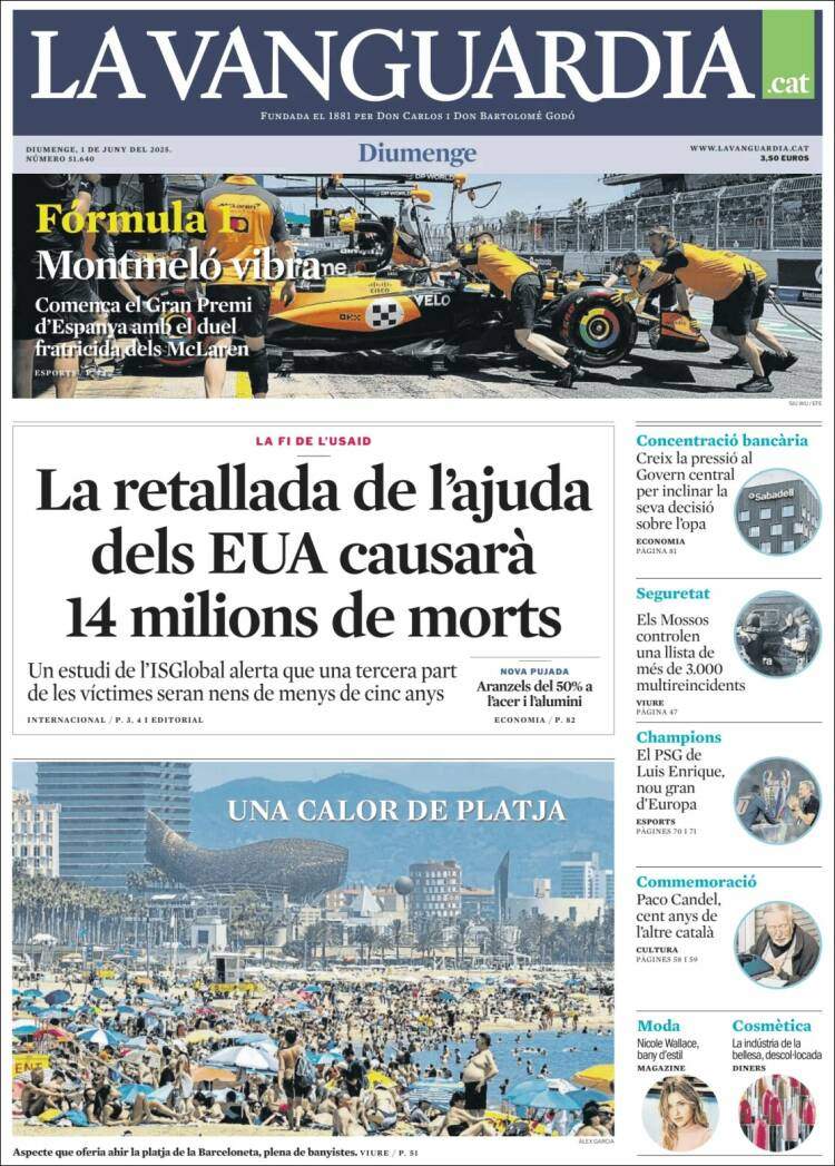 'La Vanguardia' 1 'La Vanguardia' 1