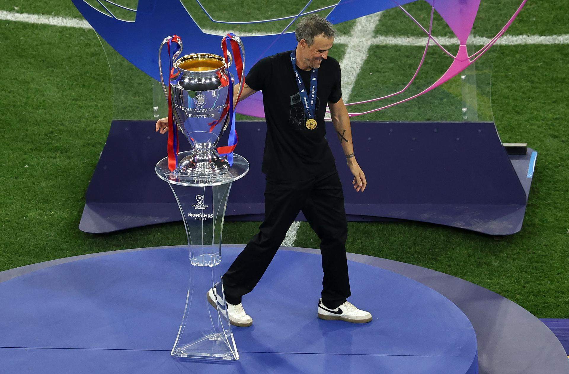 Portades esportives que glorifiquen la Champions League de Luis Enrique amb l'emotiu record a Xana