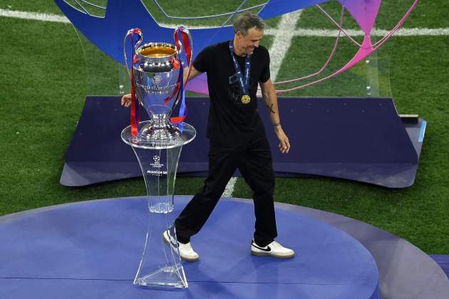 Luis Enrique Champions EFE Luis Enrique Champions EFE