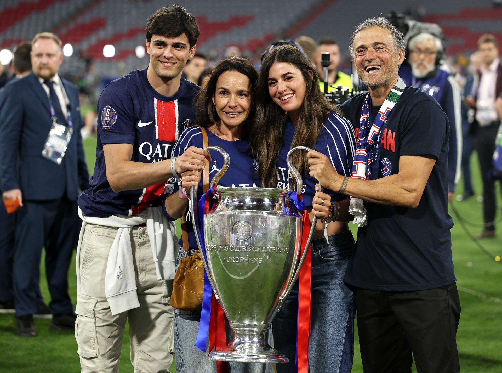 Xana, la princesa de Catalunya, més present que mai en la nit somiada de Luis Enrique
