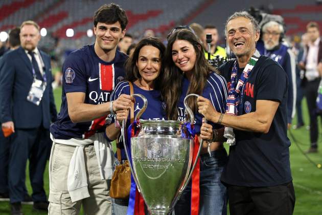 Luis Enrique família guanyador Champions / Foto: EFE Luis Enrique família guanyador Champions / Foto: EFE