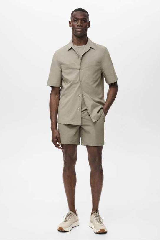 Camisa de Mànec|Mango Camisa de Mànec|Mango