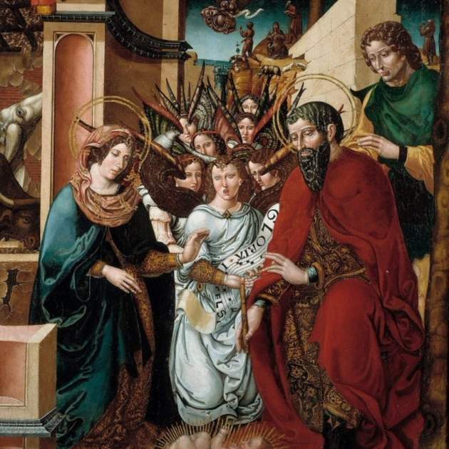 El naixement de Crist. Sixena. Actualment al Museu del Prado / Font: Museu del Prado (1) El naixement de Crist. Sixena. Actualment al Museu del Prado / Font: Museu del Prado (1)