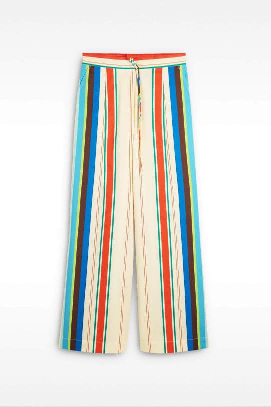 Pantalons amb ratlles 100% cotó