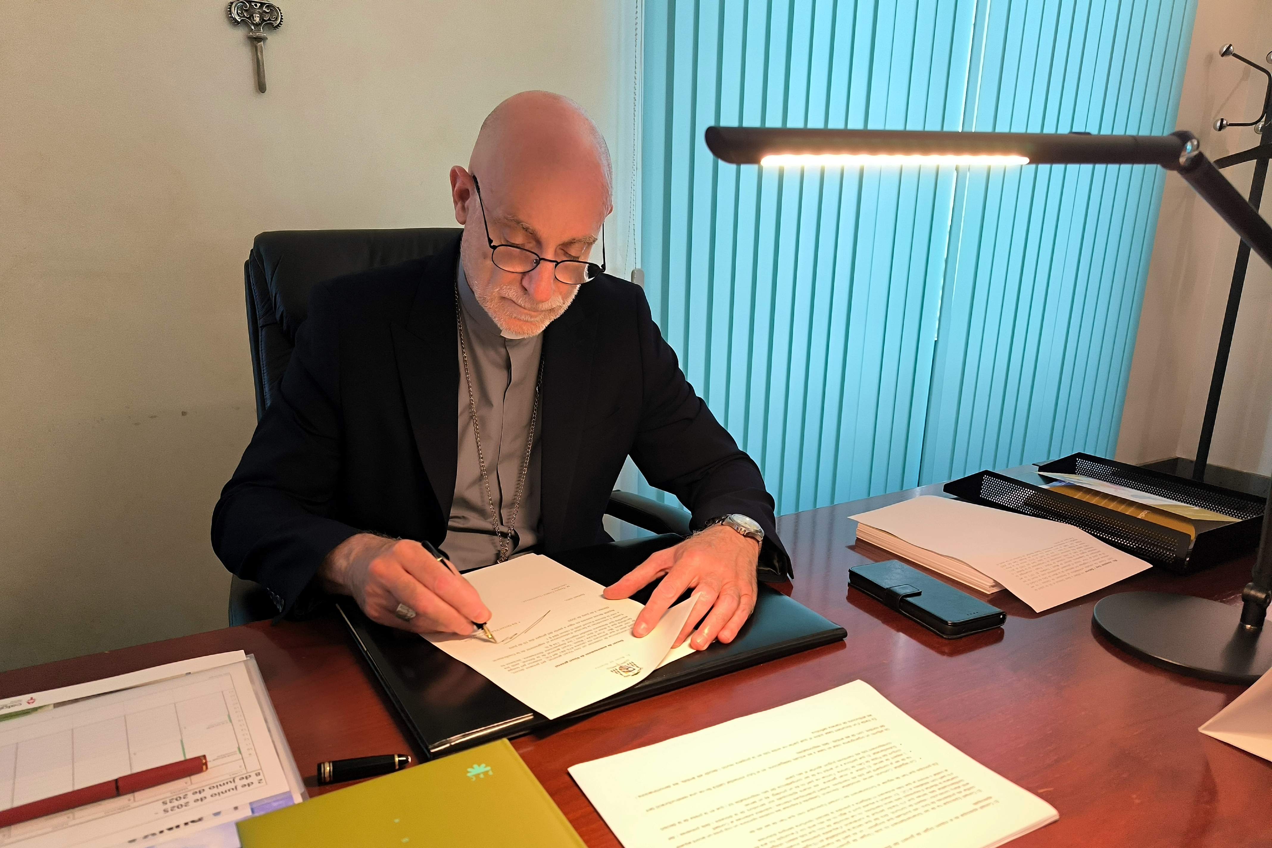 El obispo de Girona, Octavi Vilà, renueva el Consejo Episcopal y el Colegio de Consultores