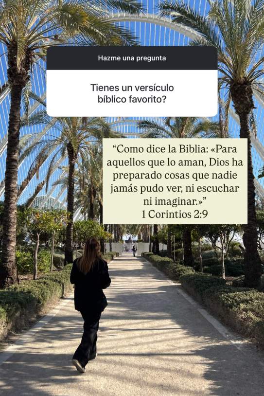El seu versicle preferit / Instagram El seu versicle preferit / Instagram