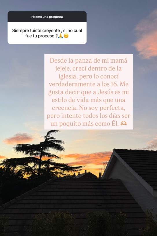 Quan va conéixer la religió / Instagram Quan va conéixer la religió / Instagram