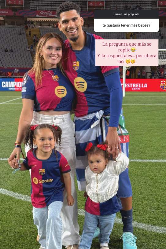 La resposta d'Abigail a tenir més fills / Instagram La resposta d'Abigail a tenir més fills / Instagram