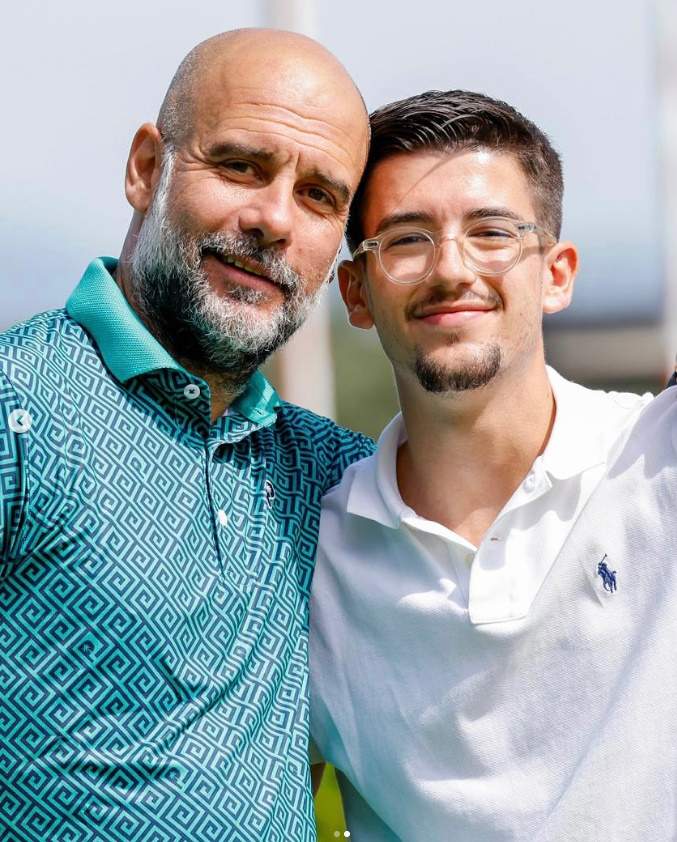 Pep Guardiola y Màrius, Instagram Pep Guardiola y Màrius, Instagram