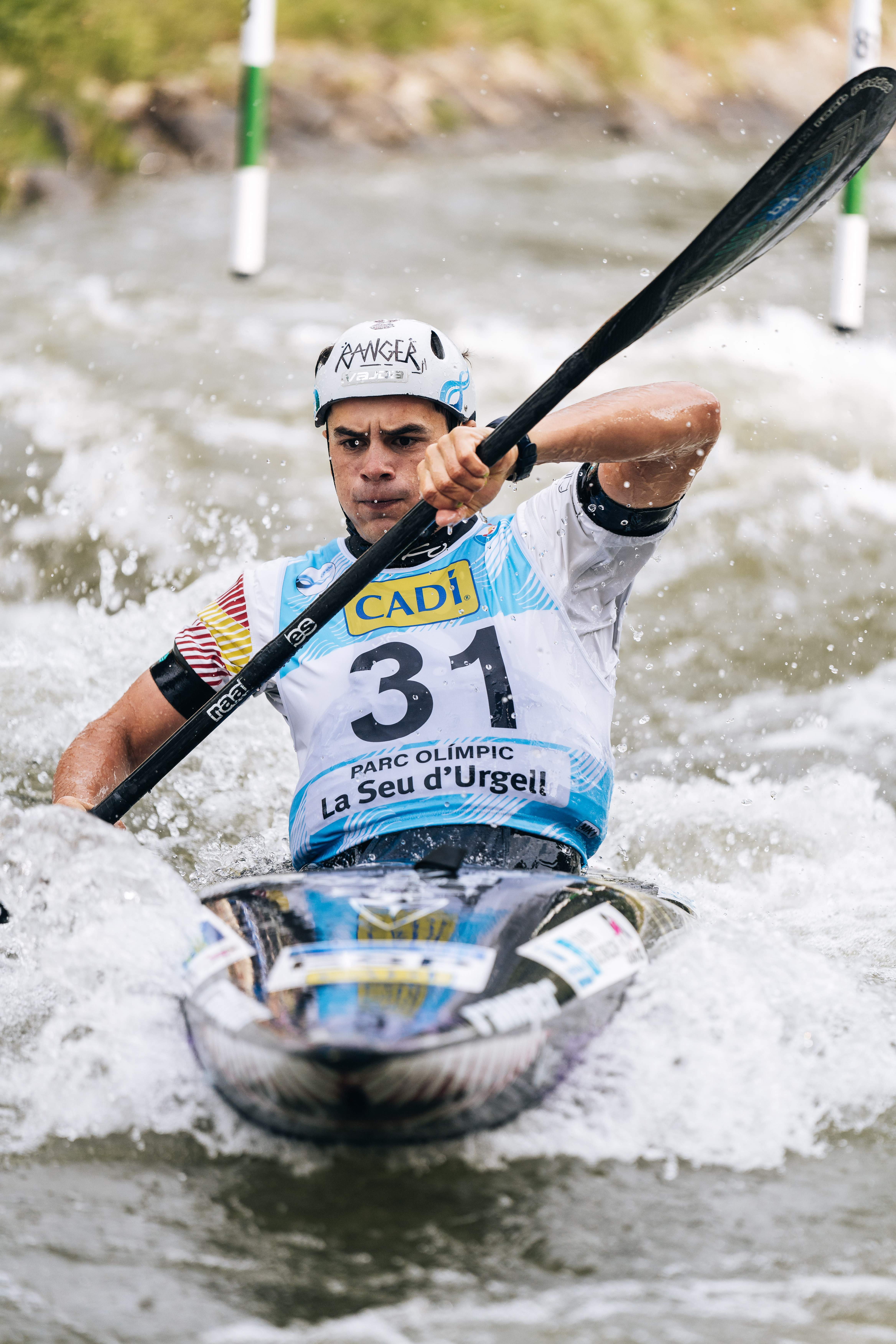Pau Echaniz es queda sense medalla a les finals de K1 a La Seu d'Urgell