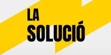 La solución La solución