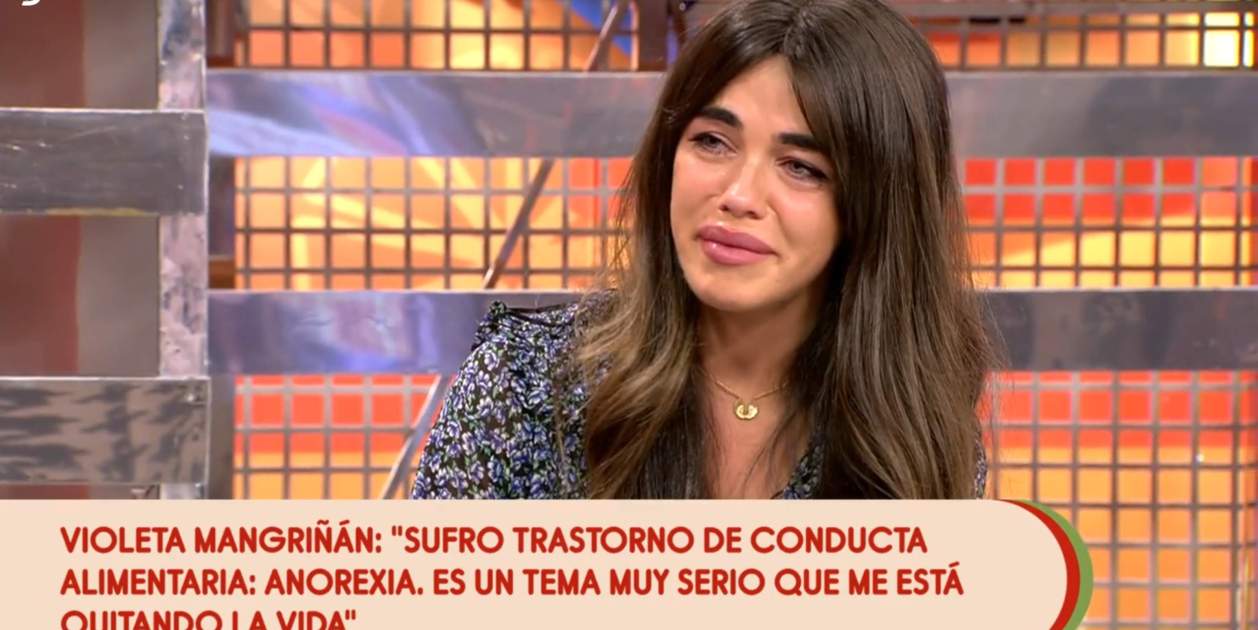 Violeta Mangriñán a Sálvame l'any 2020 Telecinco Violeta Mangriñán a Sálvame l'any 2020 Telecinco