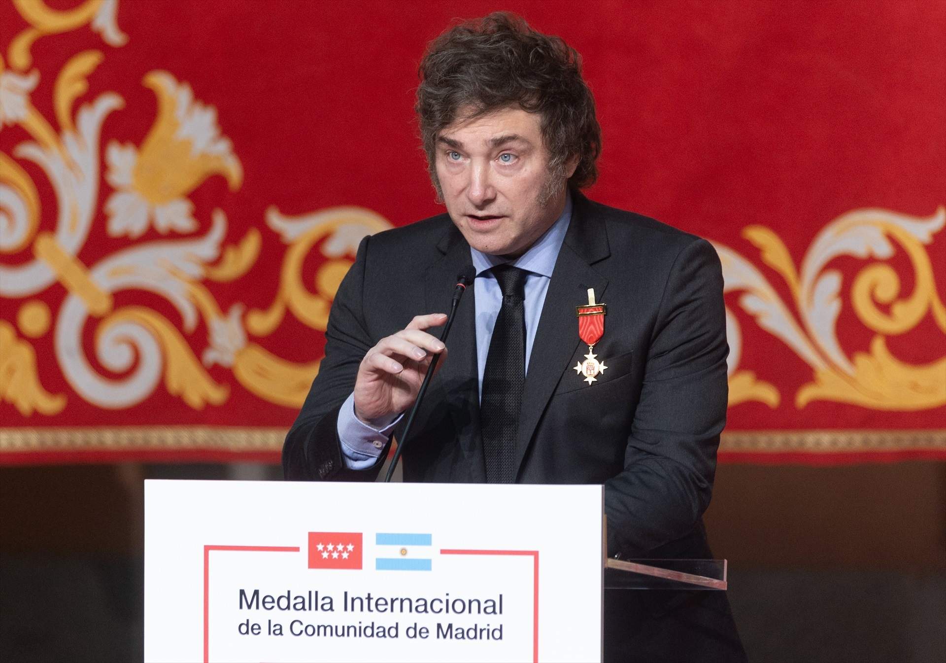 Milei torna a Espanya com l'estrella d'un fòrum econòmic d'extrema dreta finançat per una plataforma cripto