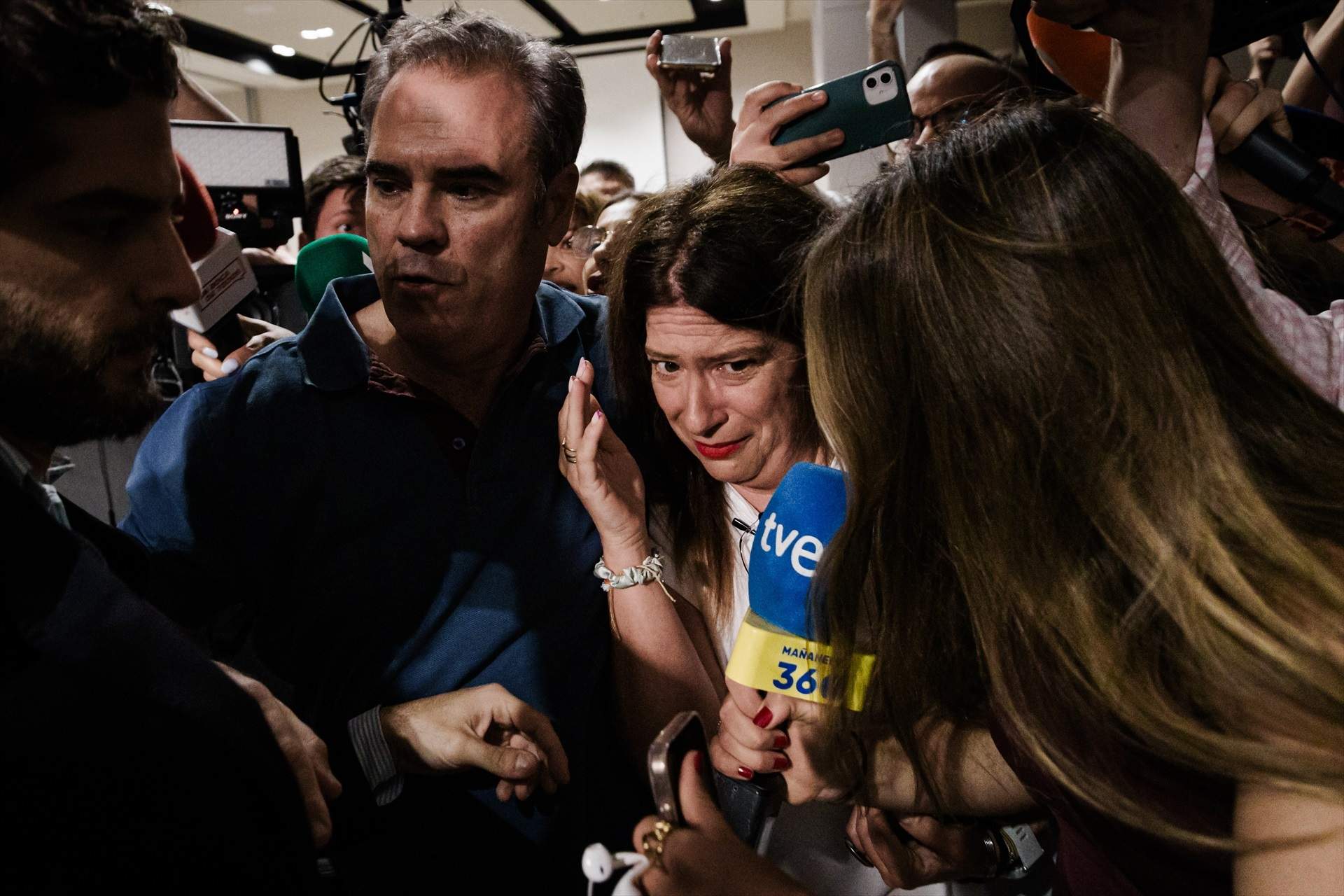 Javier Pérez Dolset i Leire Díez, compareixença Javier Pérez Dolset i Leire Díez, compareixença