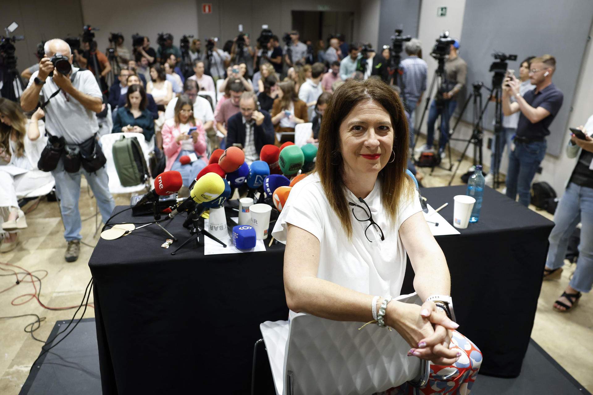 Leire Díez, fontanera del PSOE / EFE