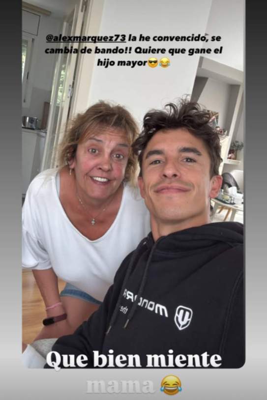 La resposta d'Àlex Márquez / Instagram La resposta d'Àlex Márquez / Instagram