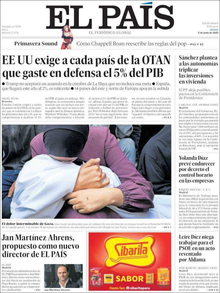 portada El País portada El País