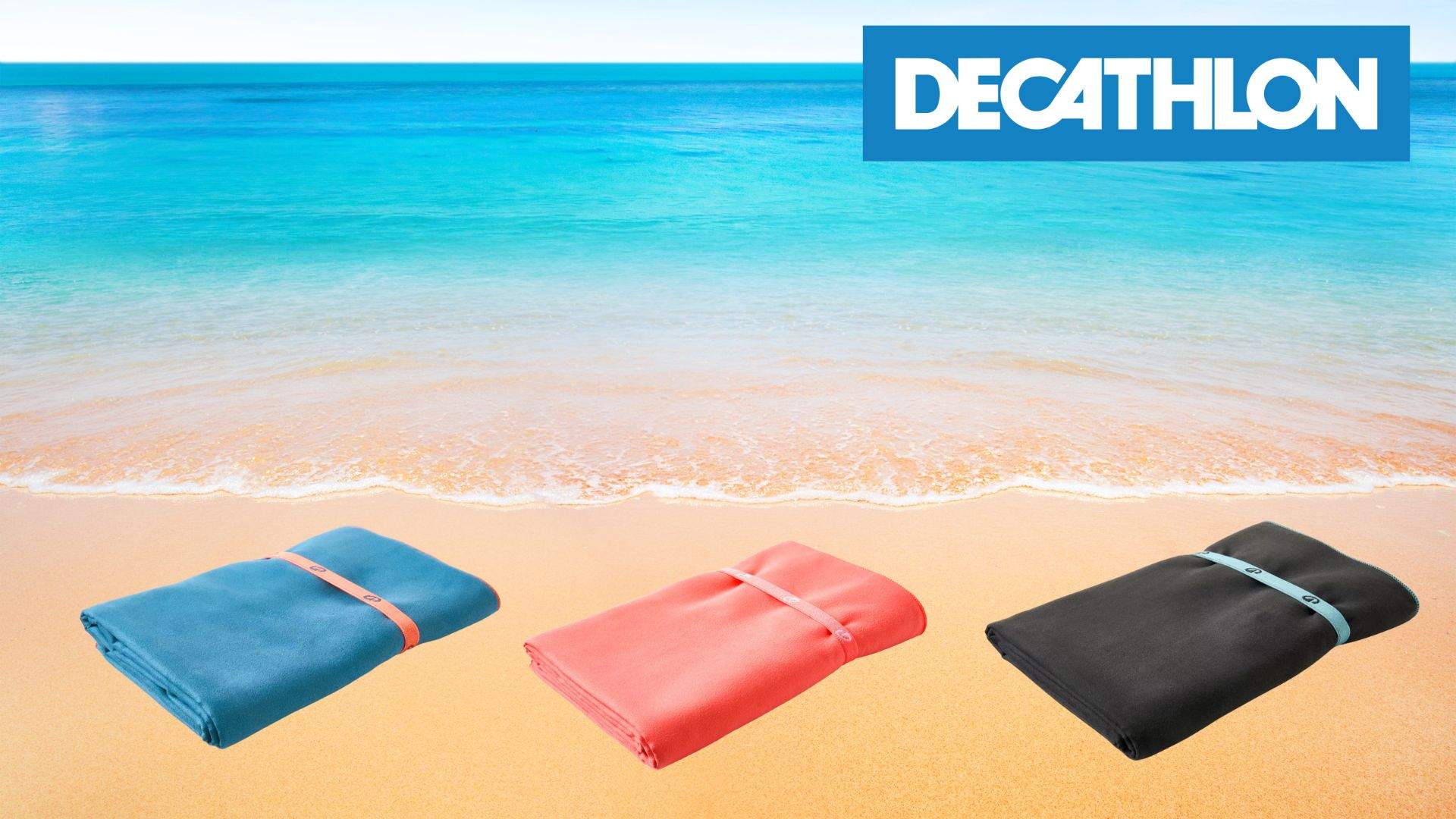 Decathlon tiene una toalla en cinco colores que seca más rápido que el resto