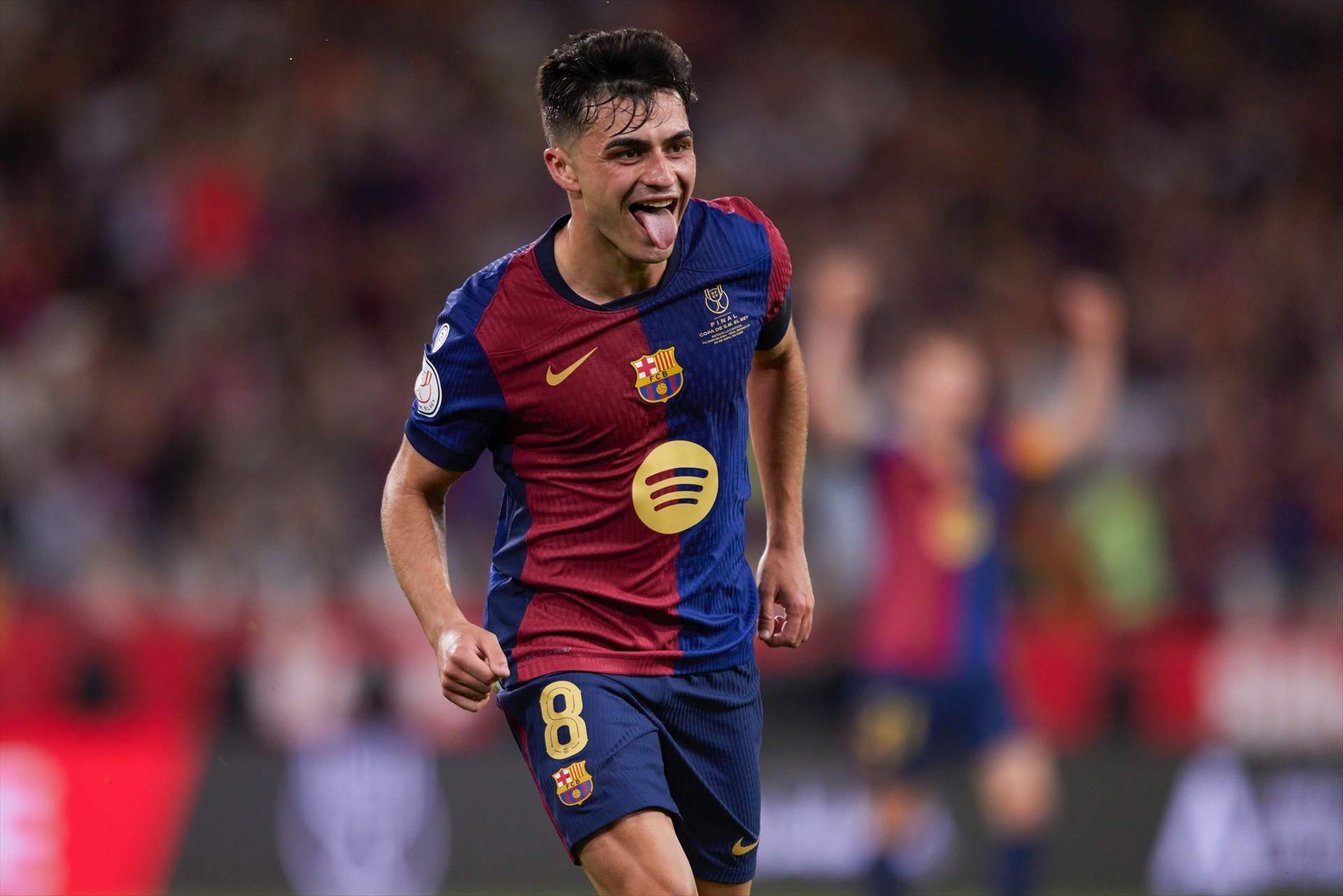 Joan Laporta segueix de prop el nou Pedri