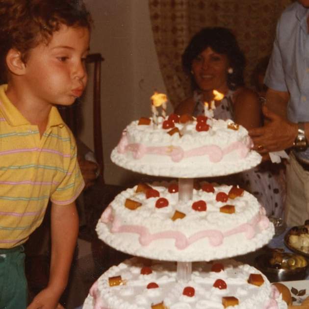 David Bisbal de petit / Instagram