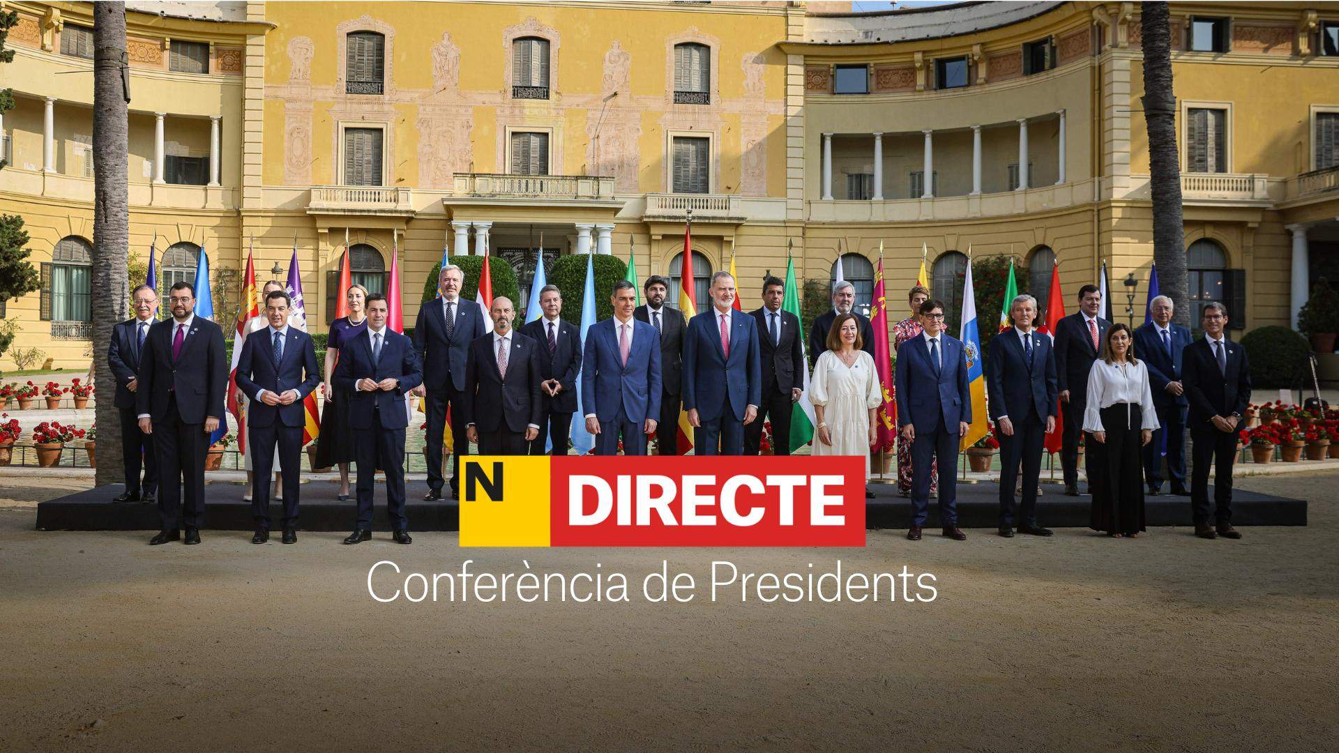 La Conferència de Presidents a Barcelona, DIRECTE | Última hora de la reunió