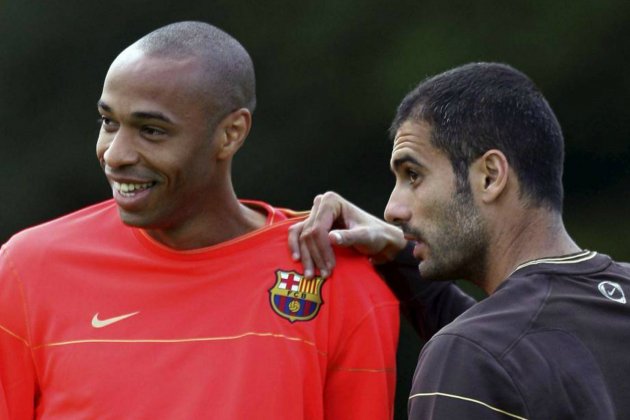 Thierry Henry Barça Pep Guadriola   EFE