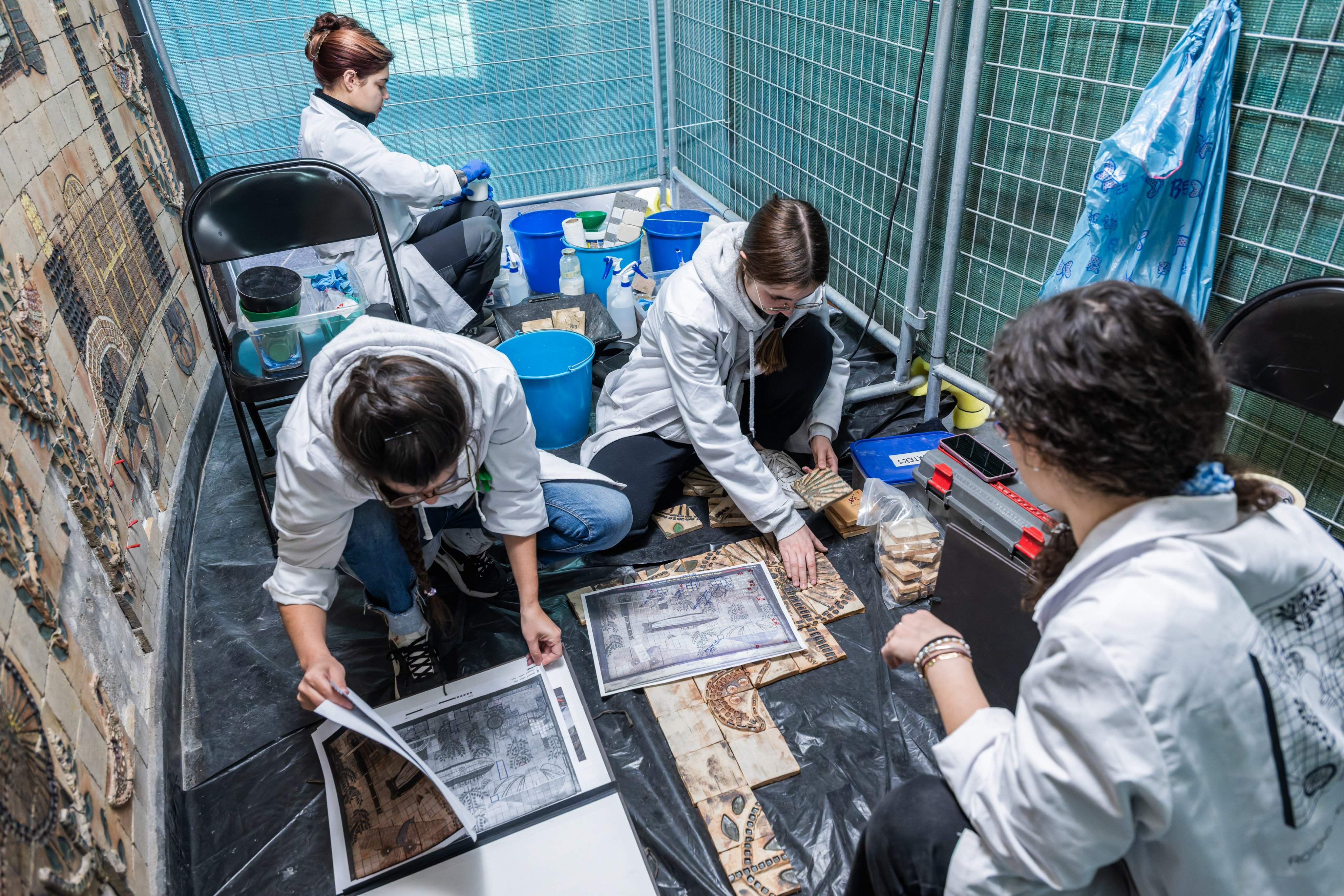 Finalitza la restauració de la Rotonda dels Transports, al vestíbul subterrani de la plaça de Catalunya