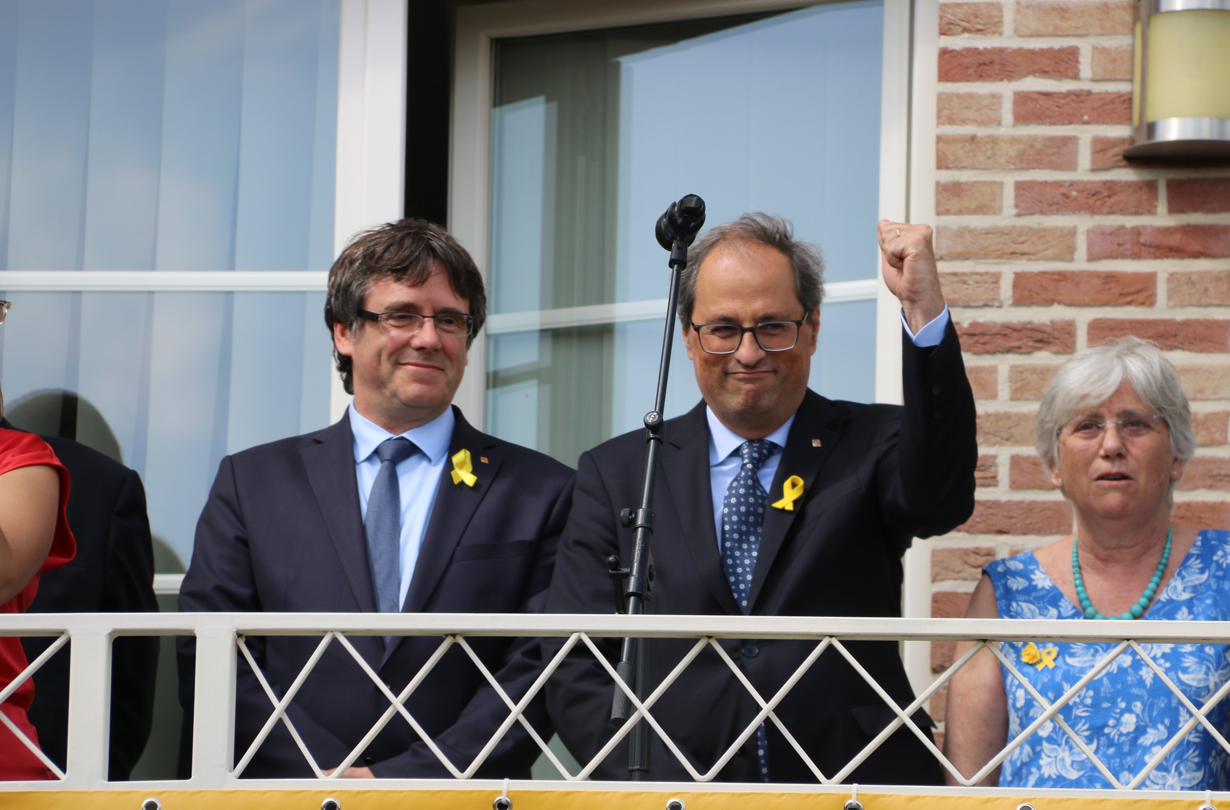 Torra y JxCat se reunirán con Puigdemont en Waterloo para abordar el otoño