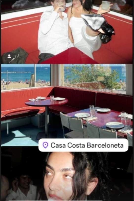 Charli XCX i Troy Silvan, barcelona Instagram Charli XCX i Troy Silvan, barcelona Instagram