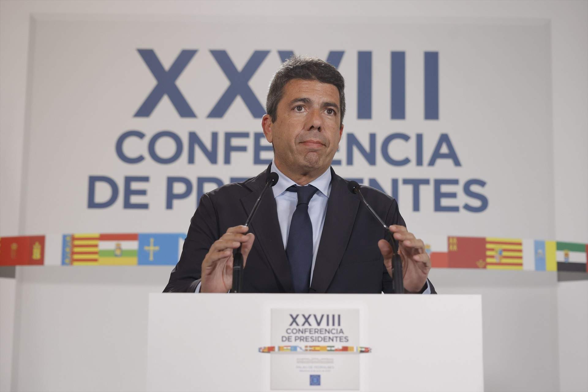 Carlos Mazón a la Conferència de Presidents / Europa Press Carlos Mazón a la Conferència de Presidents / Europa Press
