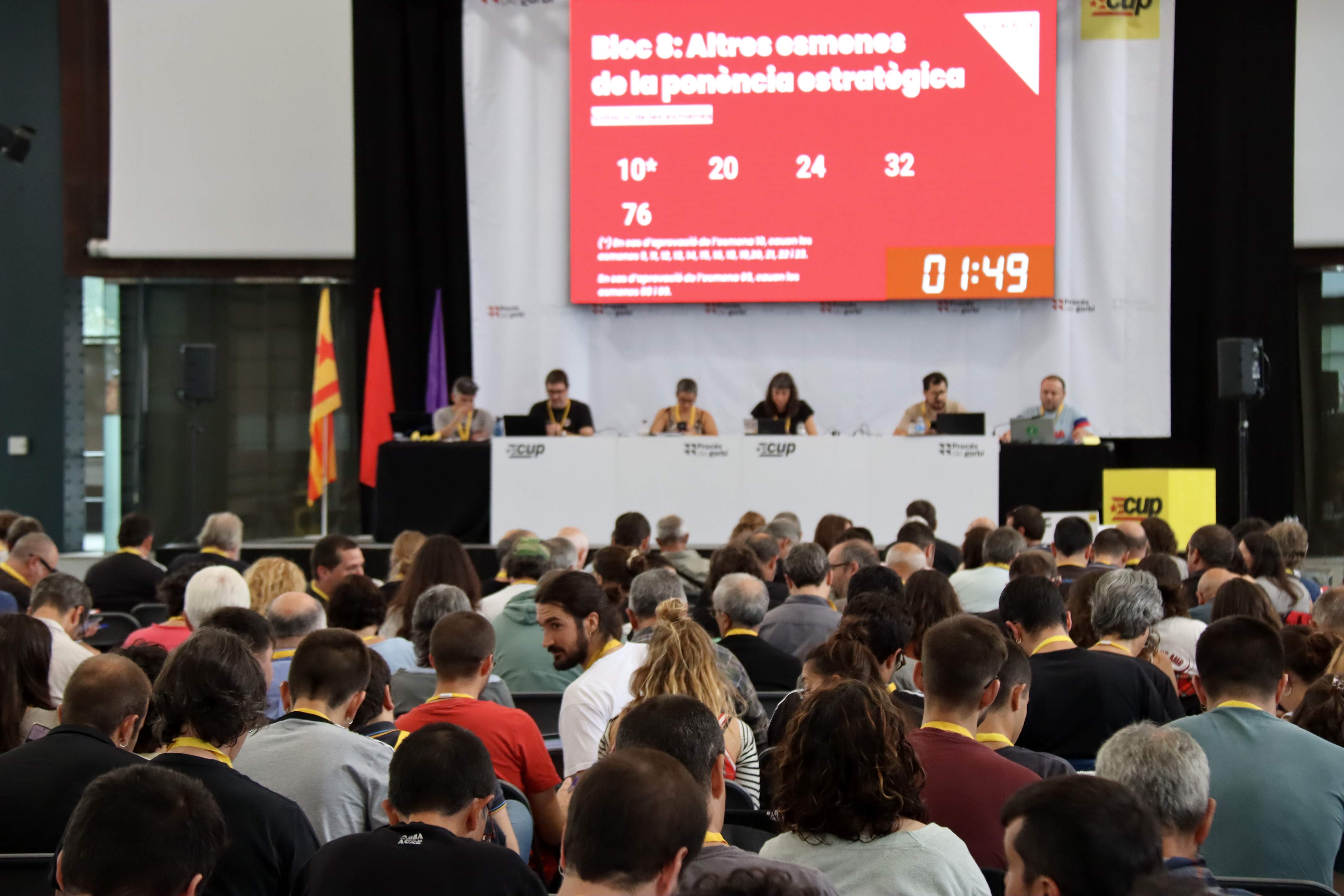 La CUP passa per xapa i pintura mirant cap a les municipals amb l’objectiu d’entrar a Tarragona i Lleida