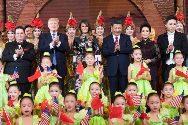 Trump visitó China el año 2017 / Wikipedia Trump visitó China el año 2017 / Wikipedia