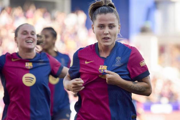 Clàudia Pina Barça femenino / Foto: EFE
