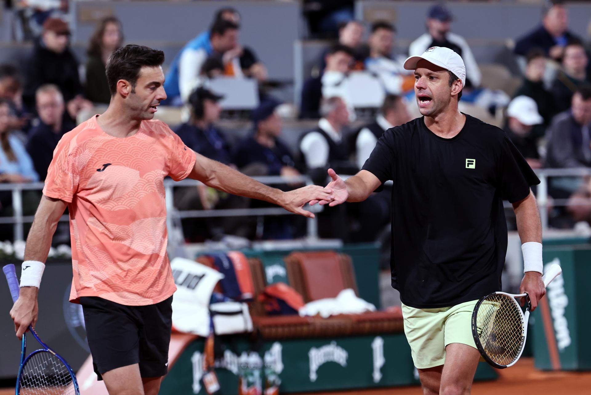 El tenista catalán Marcel Granollers, campeón del torneo de dobles de Roland Garros