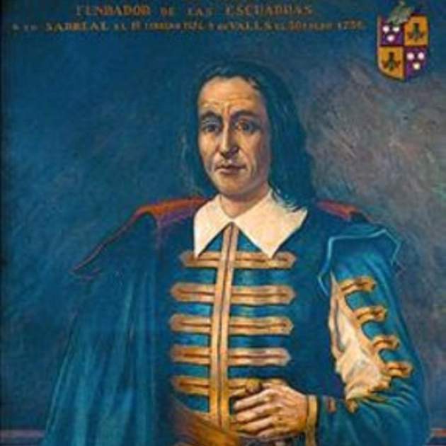 Retrato de Pere Veciana. Fuente Centro de Lectura. Valles