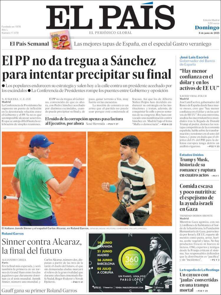 'El País' 8 'El País' 8