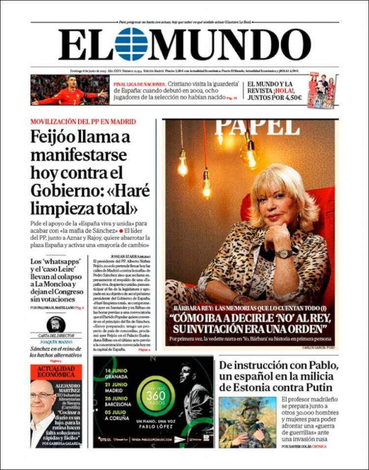 'El Mundo' 8 'El Mundo' 8