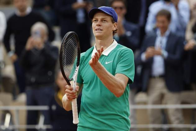 Jannik Sinner Roland Garros / Foto: Europa Press Jannik Sinner Roland Garros / Foto: Europa Press