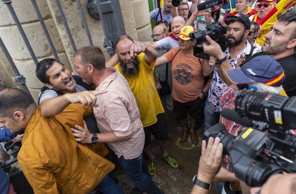 Mani Ciutadans Lagarder Ciutadella agresions Sergi Alcazar